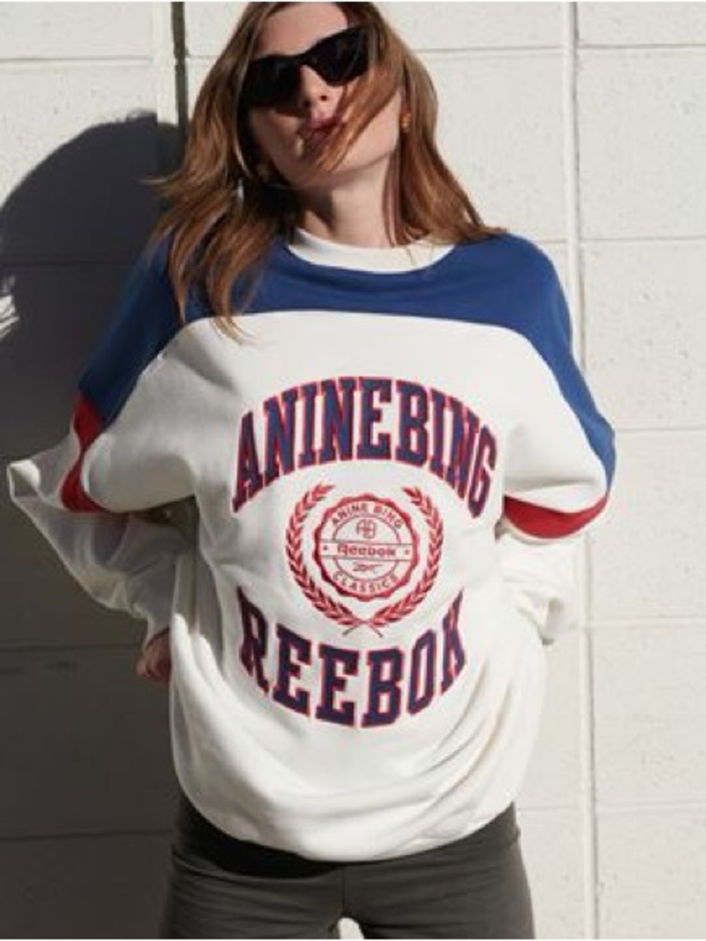 Annie Bing x Reebok oversized sweatshirt - Picture 5 of 5
